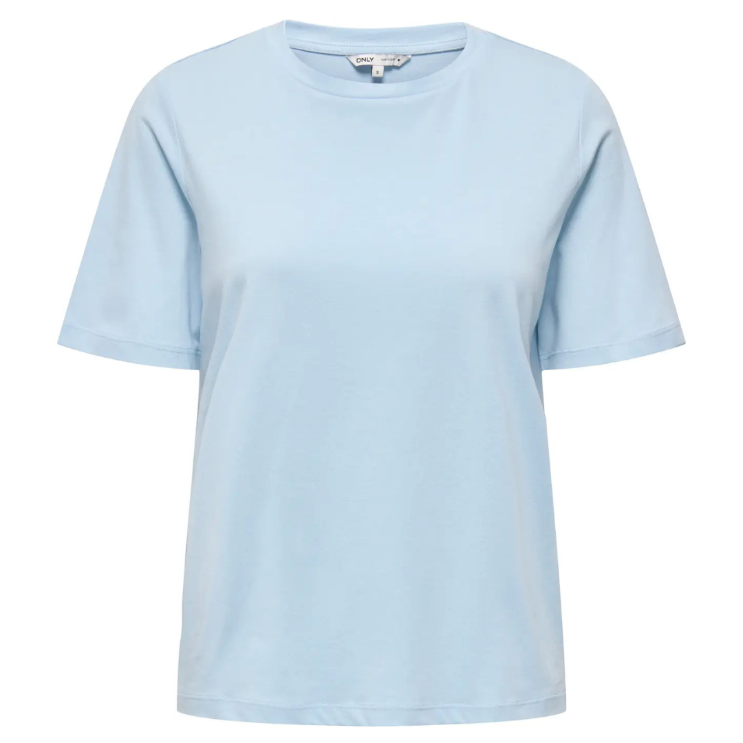 ONLY Plava Ženska Majica ONLONLY S/S TEE JRS NOOS